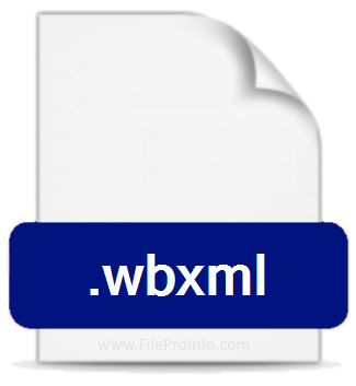 .WBXML file extension.