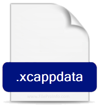 .XCAPPDATA file extension.