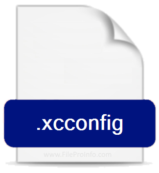 .XCCONFIG file extension.