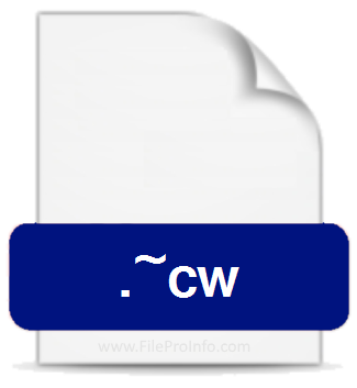 .~CW file extension.