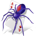 Microsoft Spider Solitaire image.